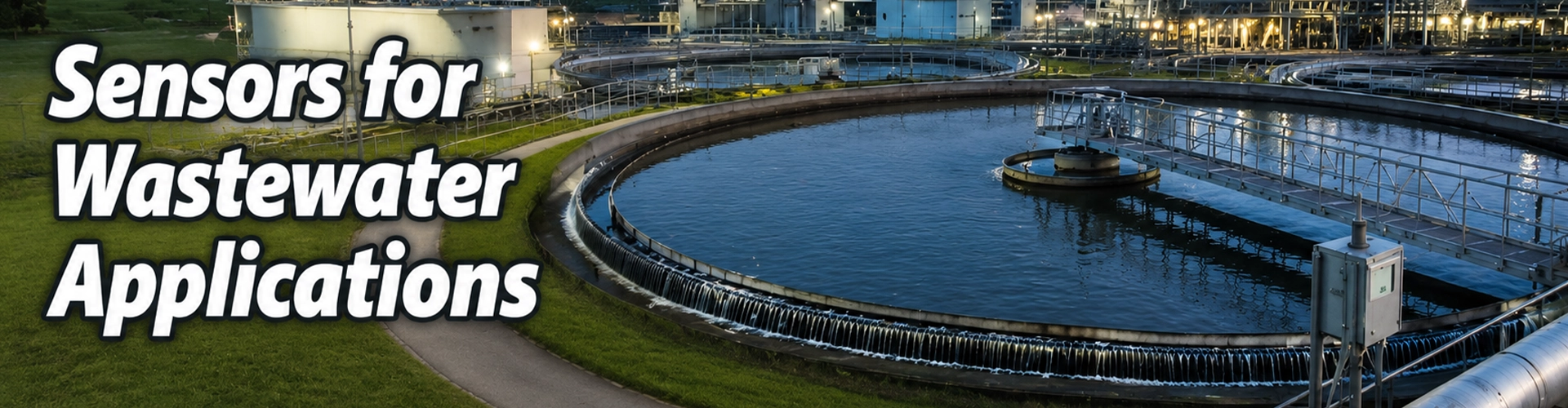 Sensors for wastewater applications